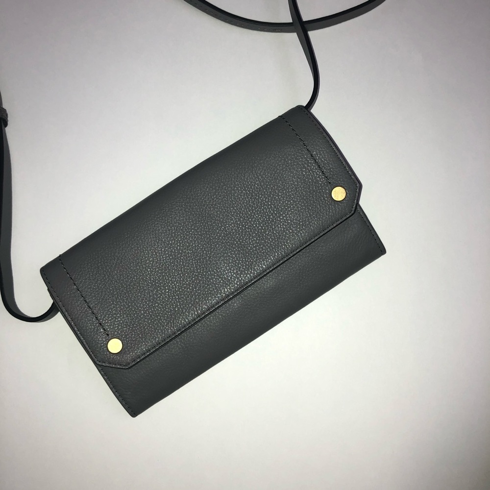 Cole Haan gray crossbody